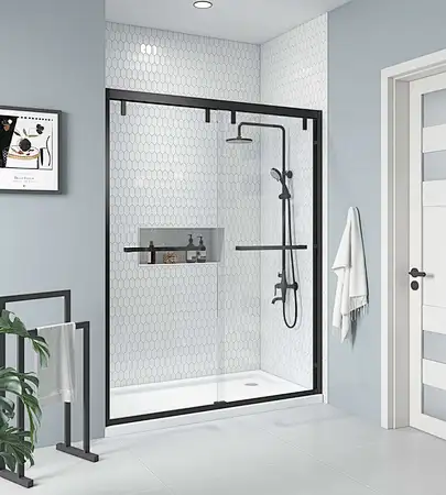 door shower